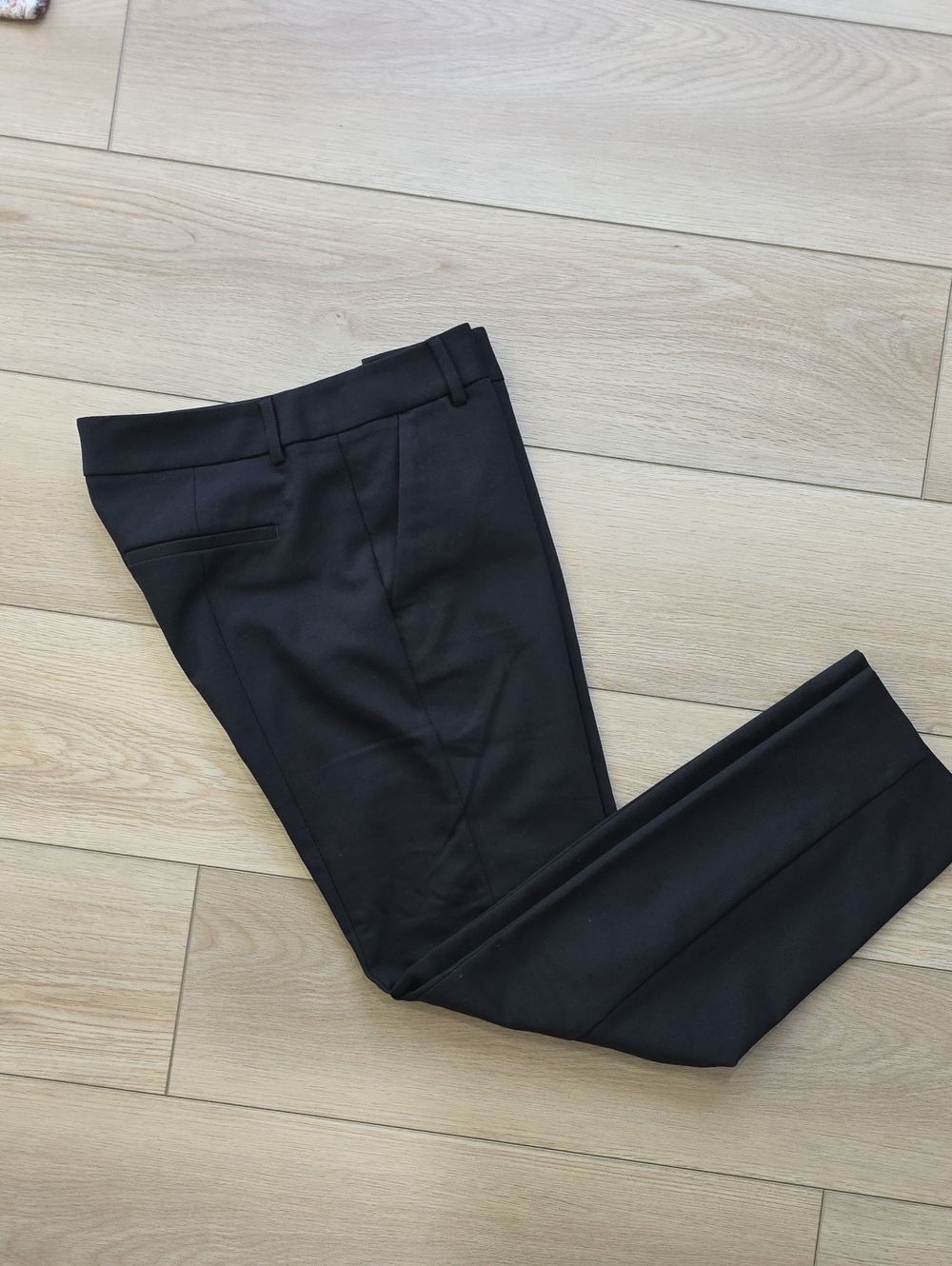 Express Columnist Low Waist Black Dress Pants With Pockets